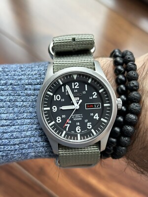 稼働 SEIKO 5 セイコー 5 7S36-03J0 SNZG15 ミリタリー SEIKO 5 Seiko 5 7S36-03J0 SNZG15 MILITARY Used 42mm | eBay