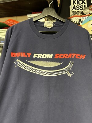 2002 X-Ecutioners Built From Scratch Rap Tee Hip Hop LP 2XL DC Shoes Apparel