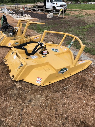 72” Diamond Rotary Mower Skidsteer Attachment