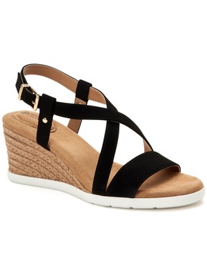 

GIANI BERNINI Женские черные комфортные эспадрильи Dellie на танкетке с круглым носком, 8,5 м, Черный, 10011736000