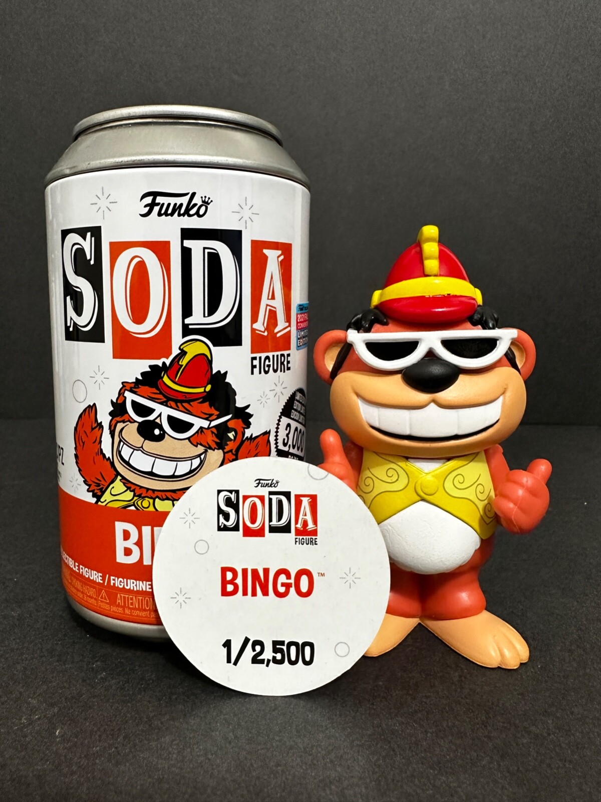 Funko Soda Bingo Limited Edition 2021 Fall Convention Vinyl
