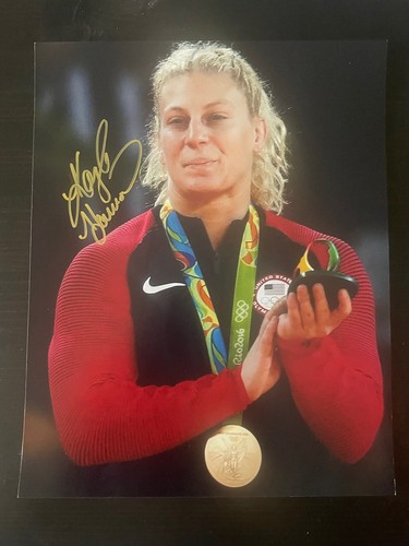 Kayla Harrison signed 8X10 Photo JUDO OLYMPIC GOLD MEDALIST