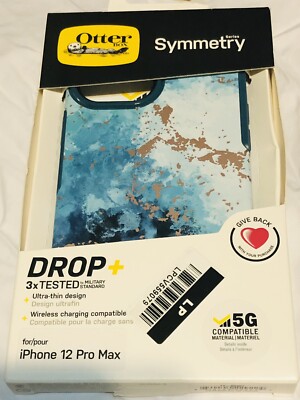 OTTERBOX SYMMETRY IPHONE 12 PRO MAX CASE~ SEAS THE DAY | 5G COMPATIBLE | DROP+