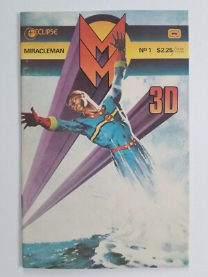 Miracleman in 3D #1 (1985 Eclipse Comics) High Grade VF+ Combine Shipping