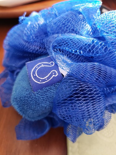 Nfl Indianapolis Colts Bath Loofah Sponge, Goodie Bag Party Favor Stocking...