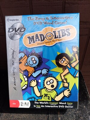 Imagination Mad Libs DVD Game NEW Sealed