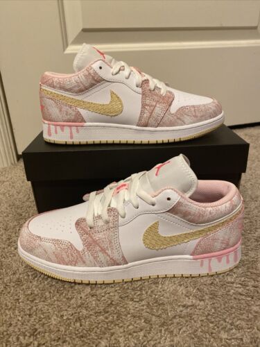 Air Jordan 1 Low GS “Paint Drip Air Jordan 1 Low GS “Paint Drip