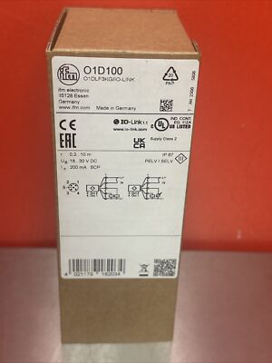 NEW IFM O1D100 O1DLF3KG Photoelectric Distance Sensor