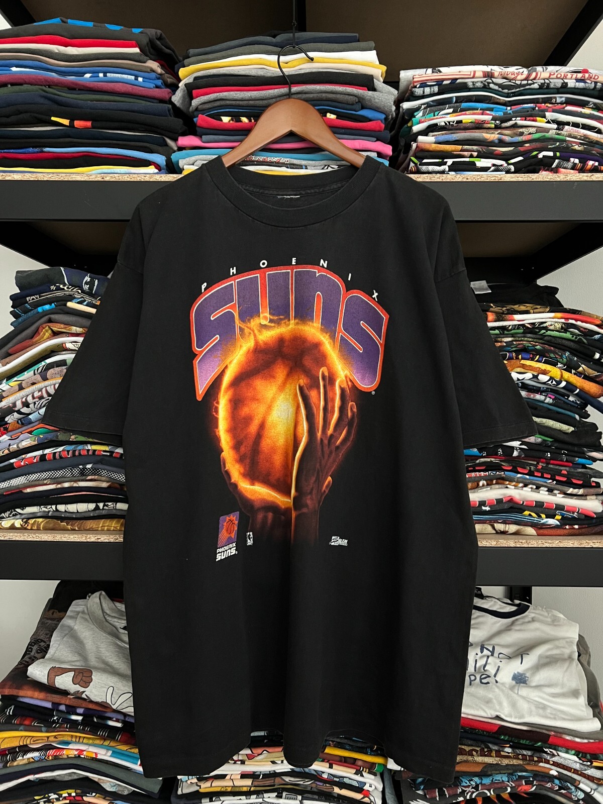 90s USA製　SALEM NBA PHOENIX SUNS サンズTシャツ 90's Phoenix Suns Salem NBA T Shirt Size YOUTH XL – Rare VNTG