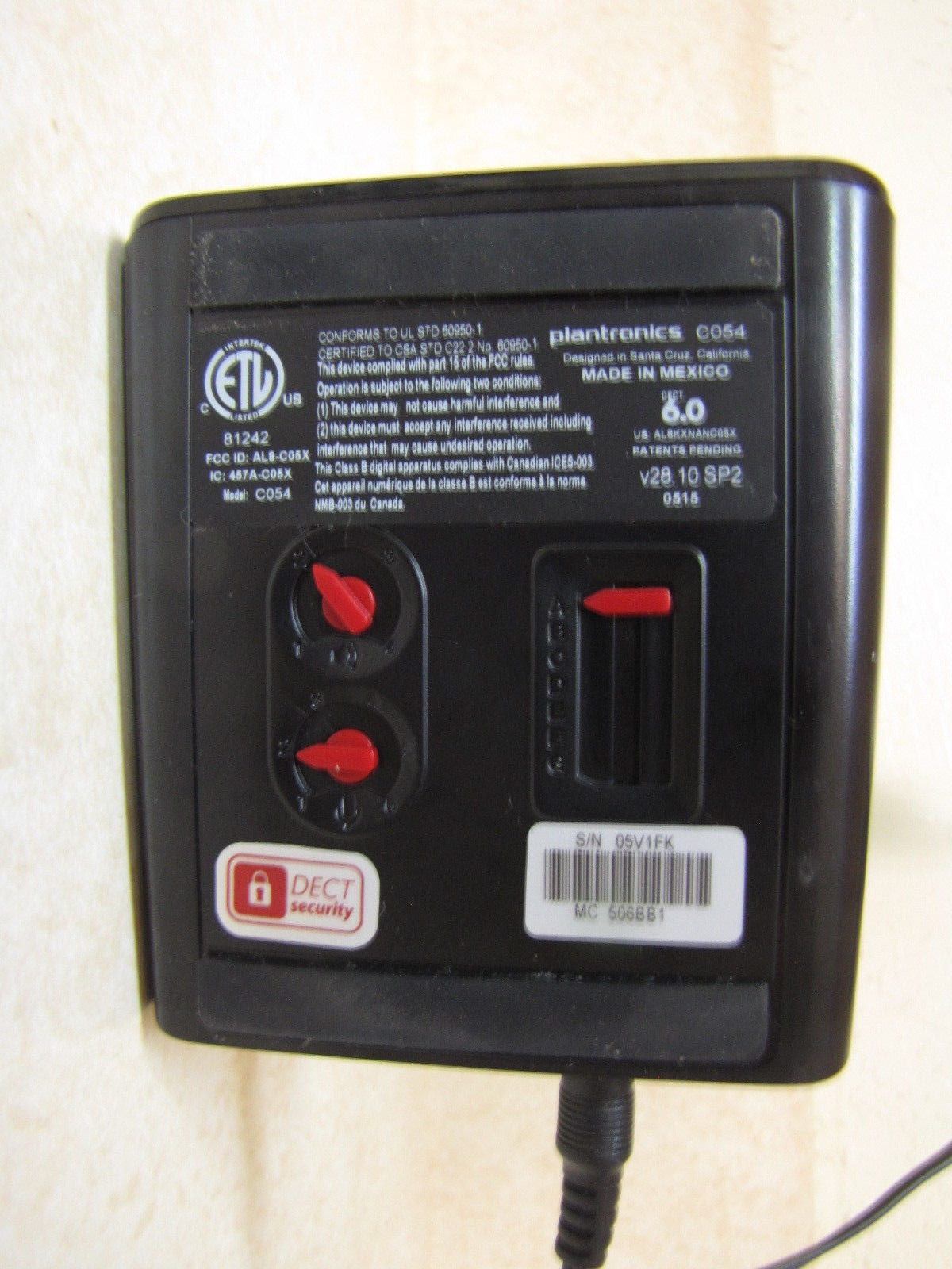 Plantronics CS540 Convertible Wireless Headset System