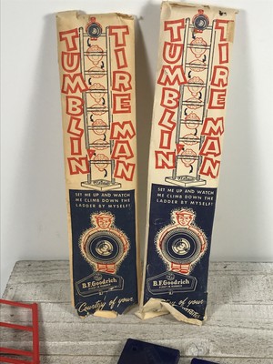 1950's Tumblin' Tireman B.F. Goodrich Tire Gas Car Advertising Toy parts repair