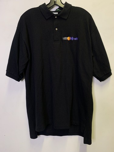 【STONE 】2000s Unique Polo Shirt Vintage Y2K SouthPole 3D Holographic Polo Shirt Sz L 2000s