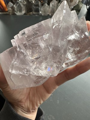 Insanely Gorgeous Gemmy Pink Purple Balmat Calcite Crystal NY Rainbows