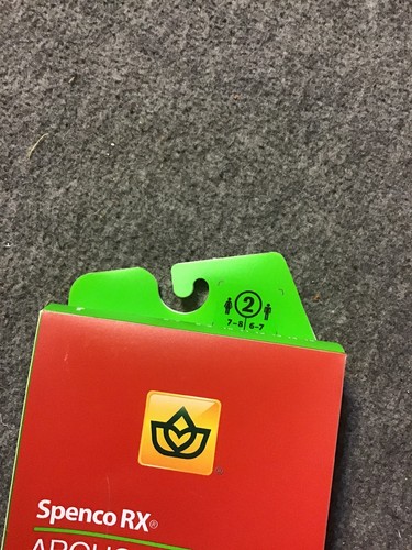 #44-123-02 SPENCO RX 3/4 LENGTH ARCH CUSHIONS- WOMEN'S SIZE 6-7 Men’s Size 7-8