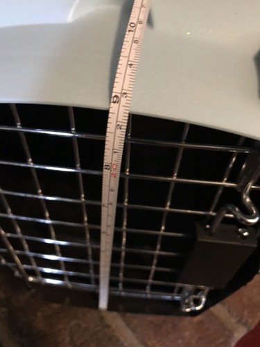 ~PETMATE~Aspen Pet porter Travel*Airblue/coffee*Small 18”Lx12”Wx10”T