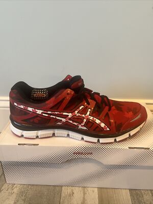 ASICS GEL BLUR 33 2.0 MENS SZ 12 CANADA FLAG EUR 46.5 CM 29.5 TRAINER KAYANO DS