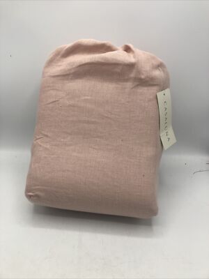 Casaluna Hemp Full Sheet Set Mesa Pink