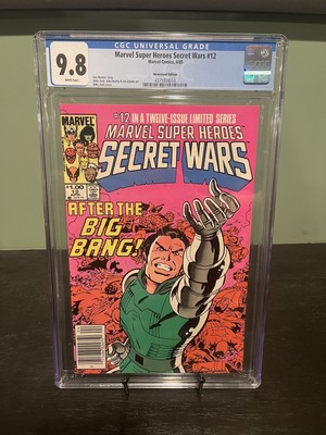 Marvel Super Heroes Secret Wars #12 CGC 9.8 (Apr 1985) Mike Zeck Cover Newsstand