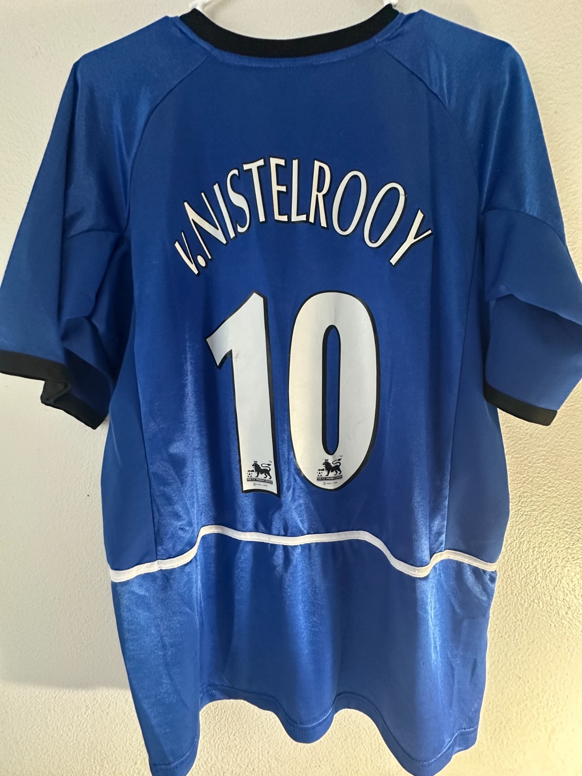 ウェア Nike Manchester United V. Nistelrooy 10 Vintage V. Nistelrooy #10 Manchester United 1996 Away Soccer