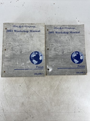 2001 Ford Motor Company Focus Workshop Manual Volumes 1 and 2