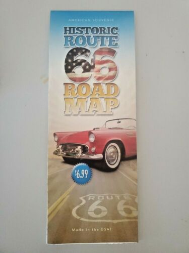 HISTORIC ROUTE 66 TRAVEL ROAD MAP CHICAGO TO LA 93rd 2019 EDITION! BEST GUIDE!!