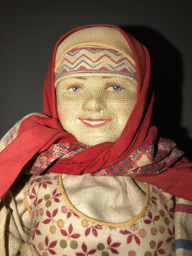 Doll Cloth Soviet Union Ryasan District 1930s