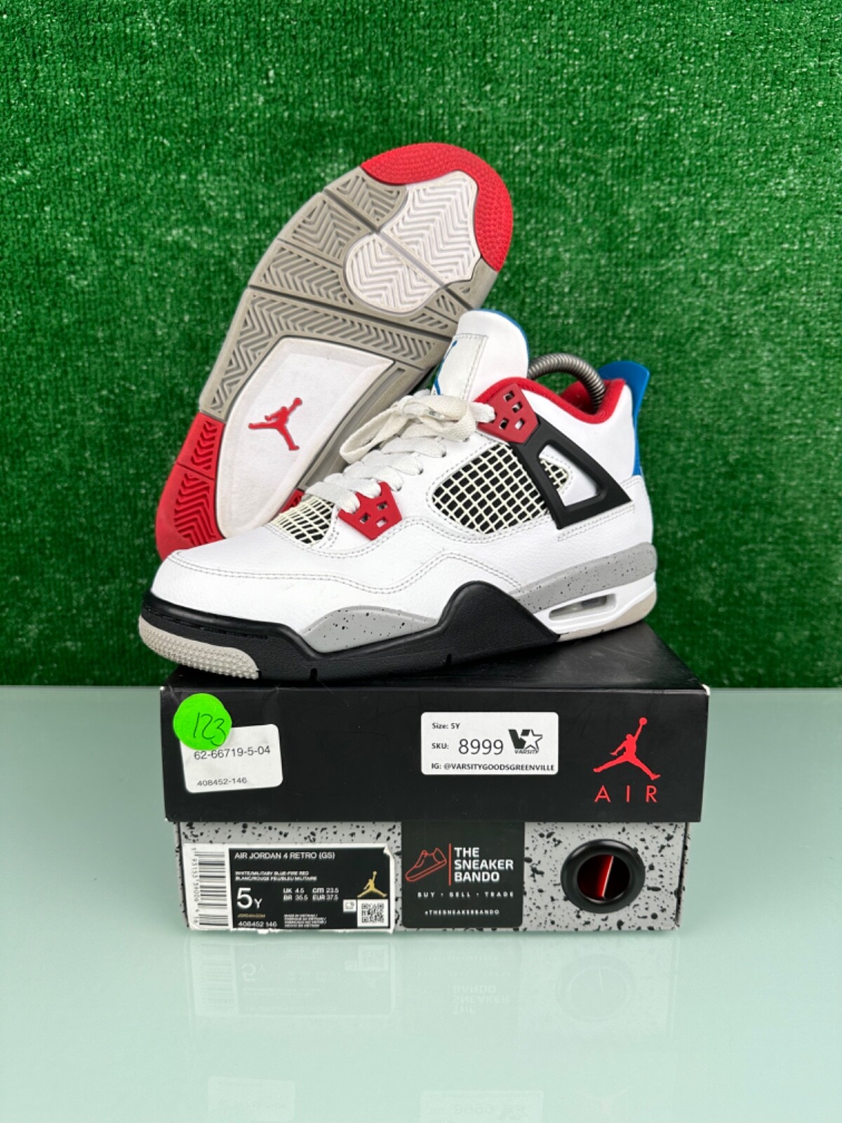 靴 Nike Air Jordan 4 Retro SE \"What The 4\" Size 9.5 - Jordan 4 Retro SE Mid What The 4 for sale online