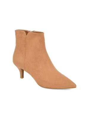 

JOURNEE COLLECTION Женские бежевые ботильоны Isobel с острым носком на каблуке-рюмочке JOURNEE COLLECTION, Бежевый, ISOBEL-BOOTIE