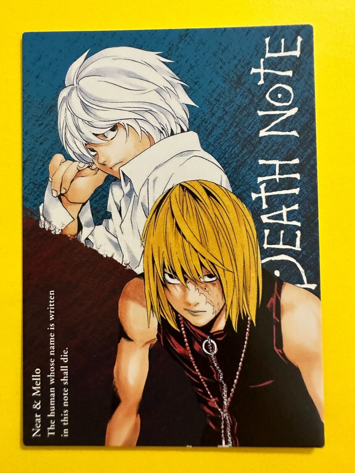 Near Mello Death Note Card TCG No.38 KONAMI Tsugumi Ohba Near Mello Death Note Card TCG No.38 KONAMI Tsugumi Ohba