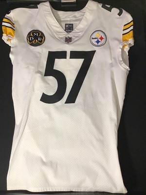 steelers game worn jersey