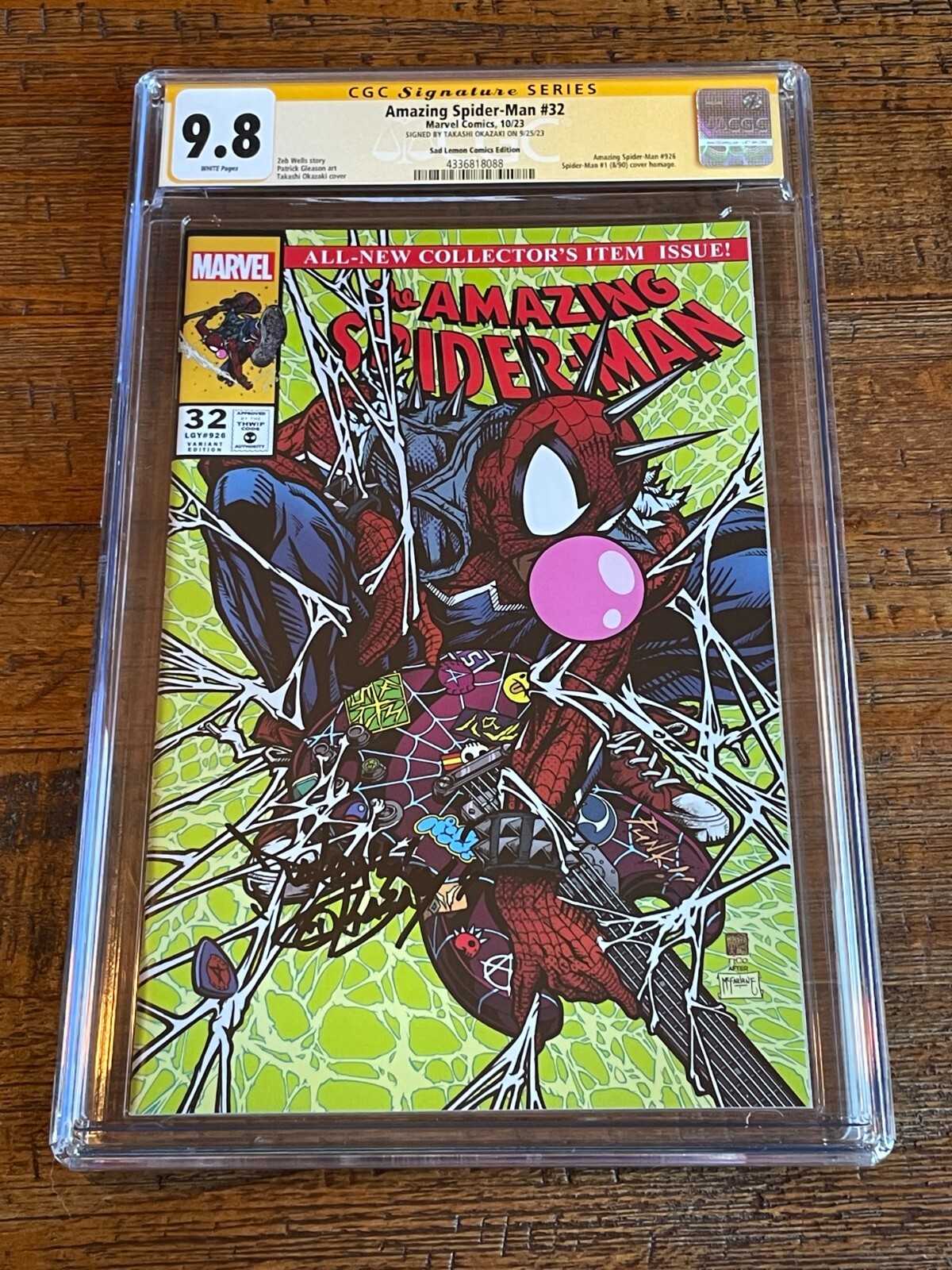 1月セール！アメコミリーフ Spider-Man #7 CGC 9.6 1月セール