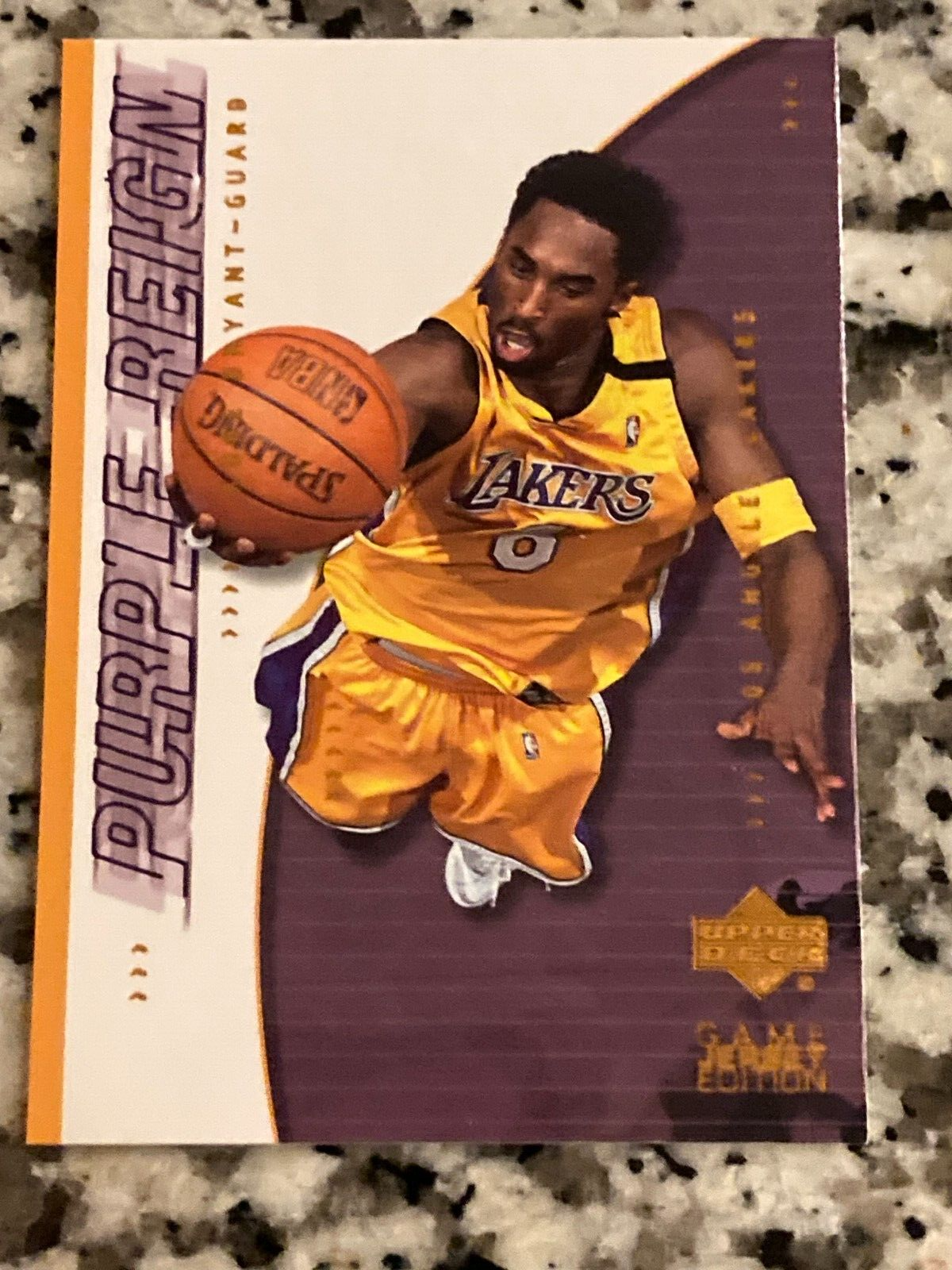 その他 Upper Deck  Game Floor Kobe Bryant 2001 Upper Deck Kobe Bryant KBG7 Game Floor MVP Lakers