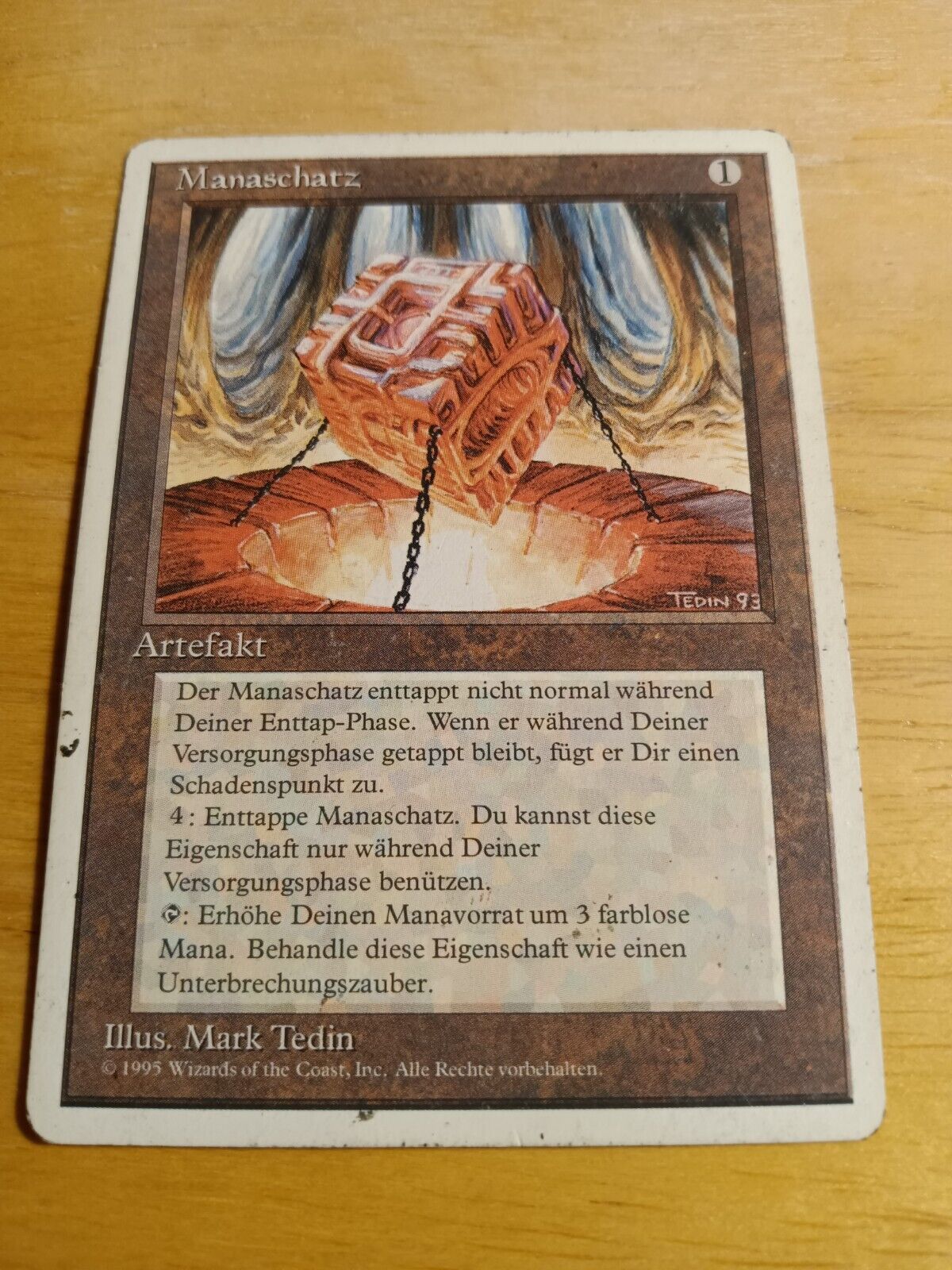 MTG Magic the Gathering Mana Vault 1995 4th Edition HP MTG Magic the Gathering Mana Vault 1995 4th Edition HP