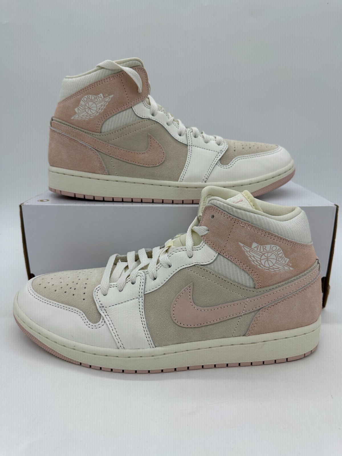 NIKEエアジョーダン エア ジョーダン 1 NIKE AIR JORDAN MID ナイキ ミッド CEMENT