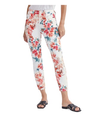 

Jen 7 By 7 For All Mankind Женские розовые джинсы скинни до щиколотки на молнии для подростков, Розовый, GS0744353