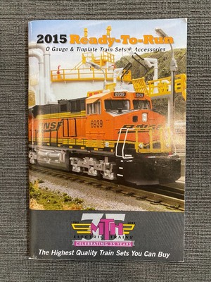 MTH Electric Trains 2015 Ready to Run Catalog RailKing Train Sets & Accessories