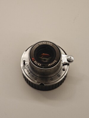 [Rare]Contax T Carl Zeiss lens Sonnar 38mm f2.8 Leica M Mount 