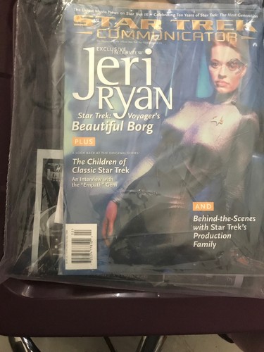 Pre-owned Canvas 1998 Limited Edition Star Trek Voyager T- Shirt And Autographed Certificate Xl In Gray