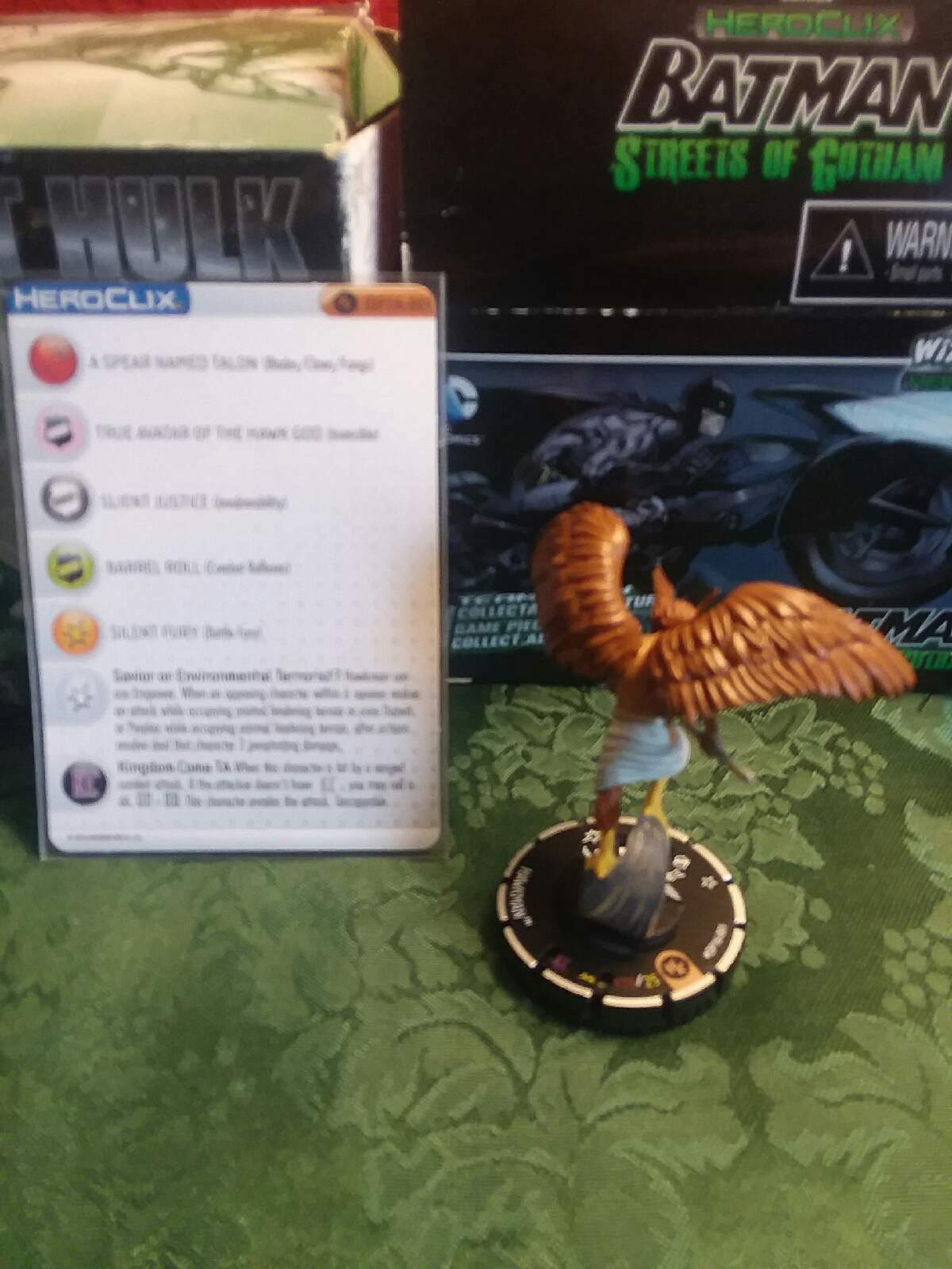 Marvel Heroclix Convention Exclusive DP16-001 Kingdom Come Hawkman / no box KC
