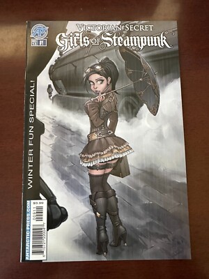 2013 Victorian Secret Girls Of Steampunk 1 Winter Fun Special Antarctic Press A1