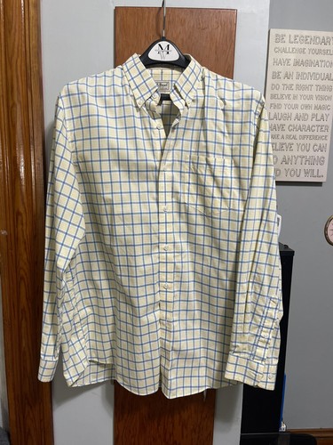 L.L.Bean Mens Wrinkle Resistant Long Sleeve Shirt Item L.L.Bean Mens Wrinkle Resistant Long Sleeve Shirt Item