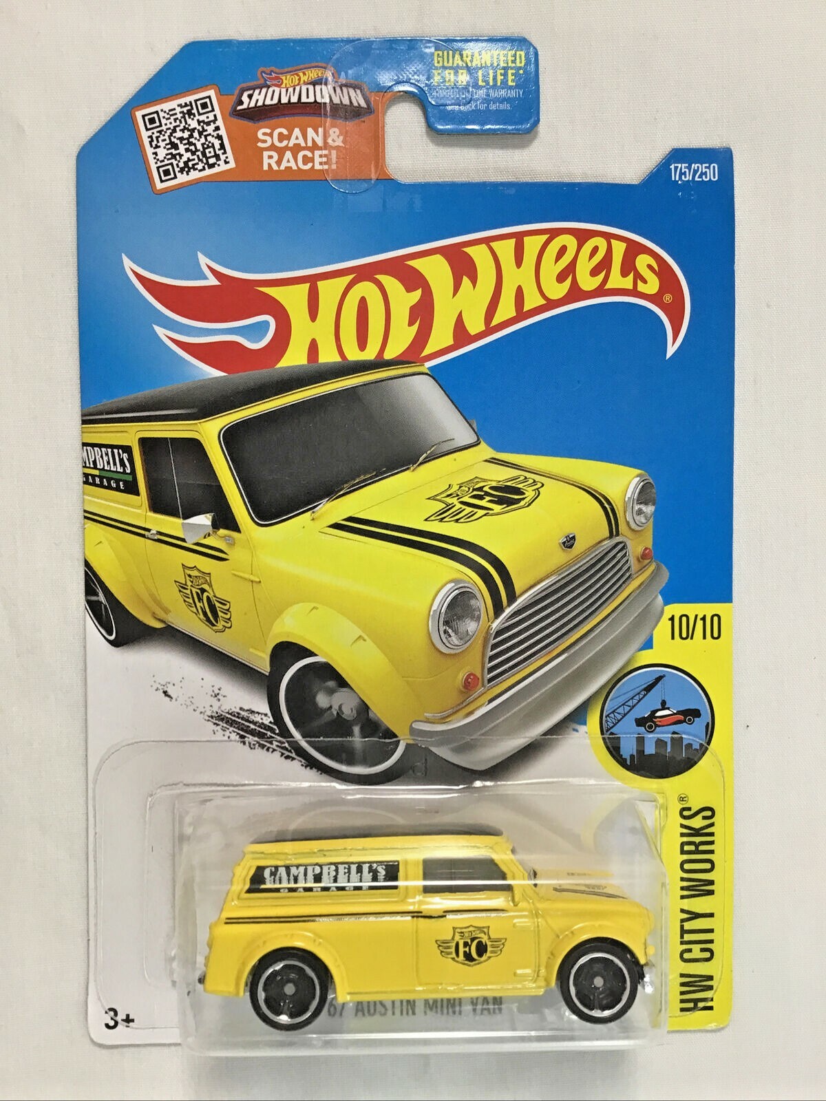 Hot Wheels HW City Works '67 Austin Mini Van 10/10 175/250