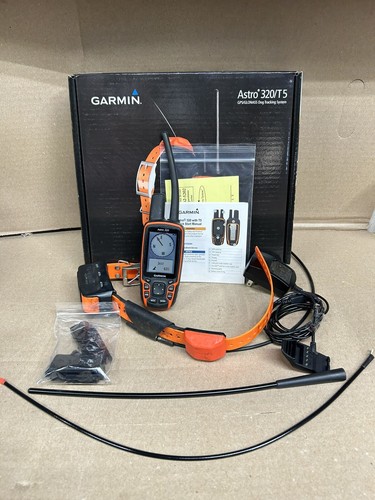 Garmin Astro 320 T5 GPS Dog Tracking System w/ Charger and Box Tested ...