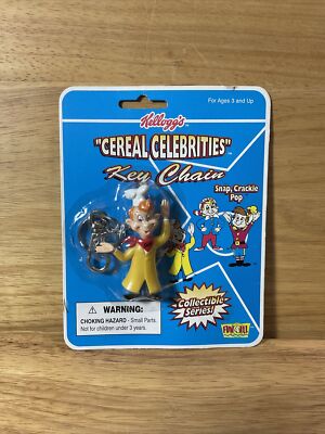 Fun 4 All  Kellogg's Cereal Celebrities  Snap Crackle Pop Key Chain  