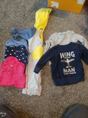 6-9 month boy clothes lot 12 pieces