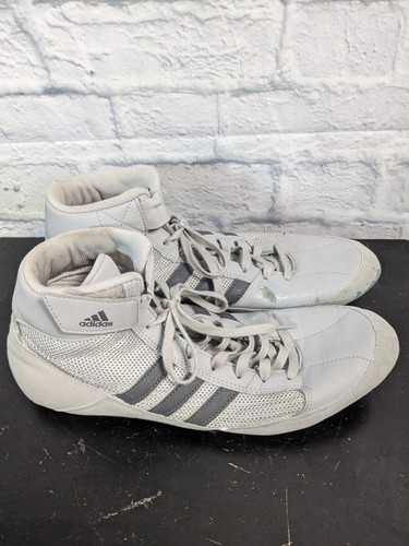 Adidas HVC 2 Wrestling Boxing Shoes: Onyx/Dark Onyx Gray