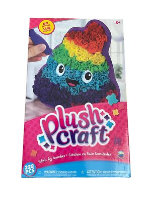 Plush Craft Rainbow Emoji Smiling Poo 328 PCS No Sowing New In Box Fabric