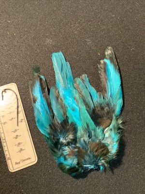 Crafts Gordon Griffiths Bulk Mixed Teal Flank Feathers 25 gram pack Fly Tying