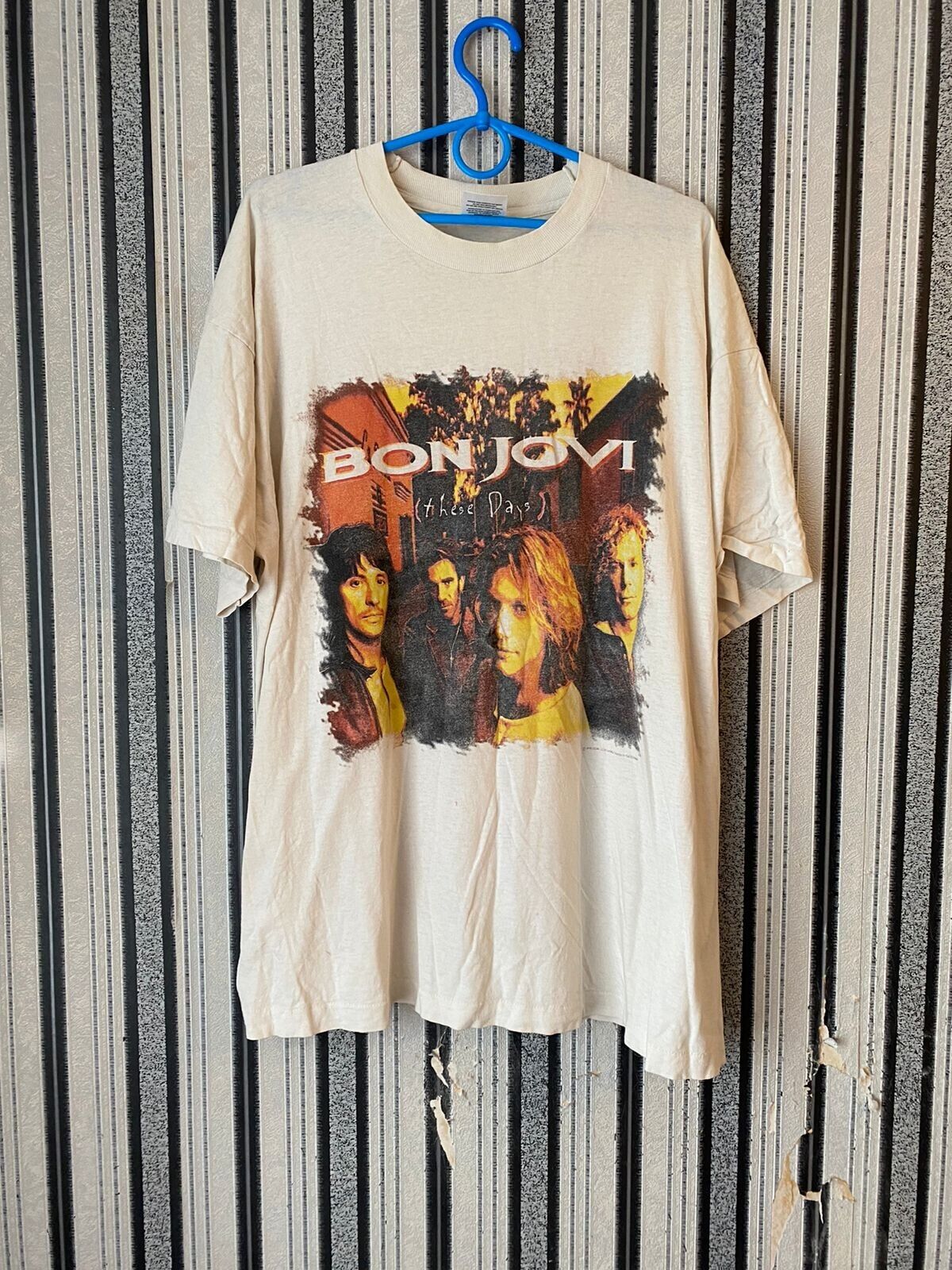 Vintage 1996 Bon Jovi These Days Double Sided Tour T Shirt Vintage 1996 Bon Jovi These Days Double Sided Tour T Shirt