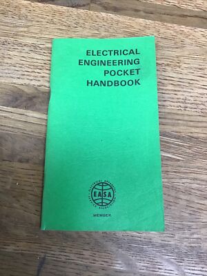 Vintage 1960s Electrical Engineering Pocket Handbook EASA Electric service 